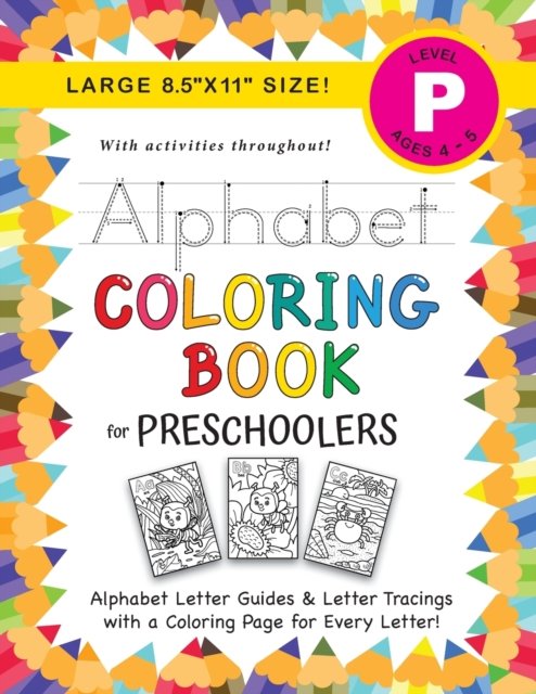Cover for Lauren Dick · Alphabet Coloring Book for Preschoolers (Paperback Book) (2020)