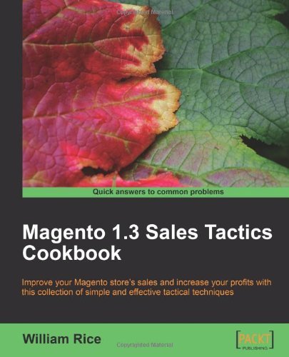 Cover for William Rice · Magento 1.3 Sales Tactics Cookbook (Taschenbuch) (2010)