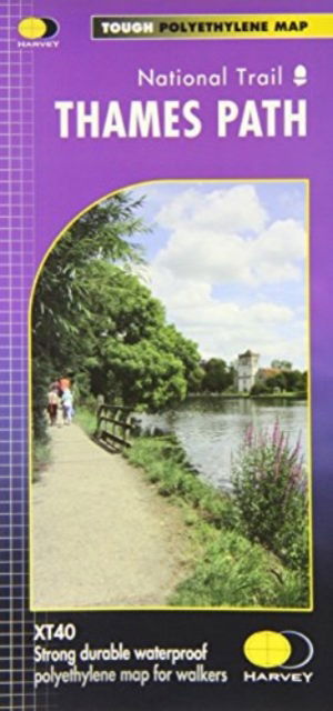 Cover for Harvey Map Services Ltd. · Thames Path - Trail Map XT60 (Landkarten) (2017)