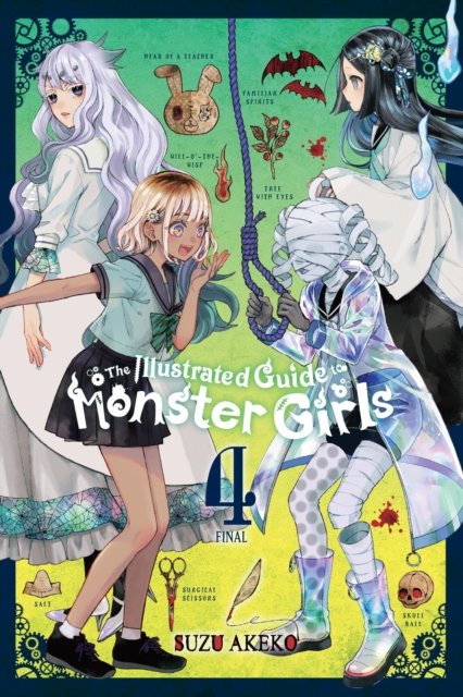 Cover for Suzu Akeko · The Illustrated Guide to Monster Girls, Vol. 4 - ILLUSTRATED GUIDE TO MONSTER GIRLS GN (Paperback Book) (2024)