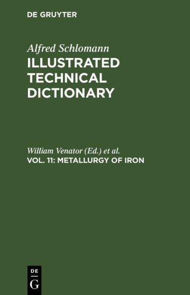 Cover for William Venator · Metallurgy of Iron (Book) (1911)