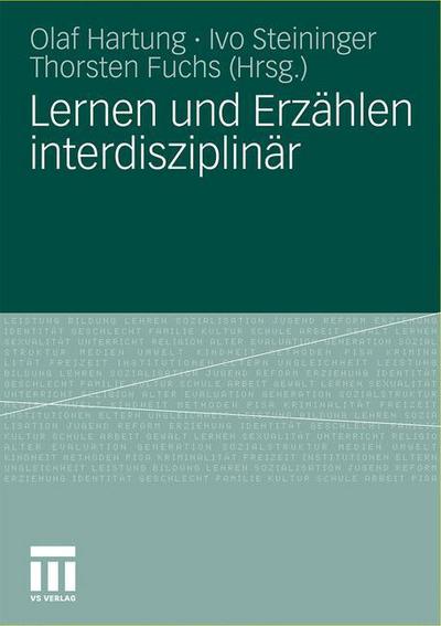 Cover for Olaf Hartung · Lernen Und Erzahlen Interdisziplinar (Paperback Book) [2011 edition] (2011)