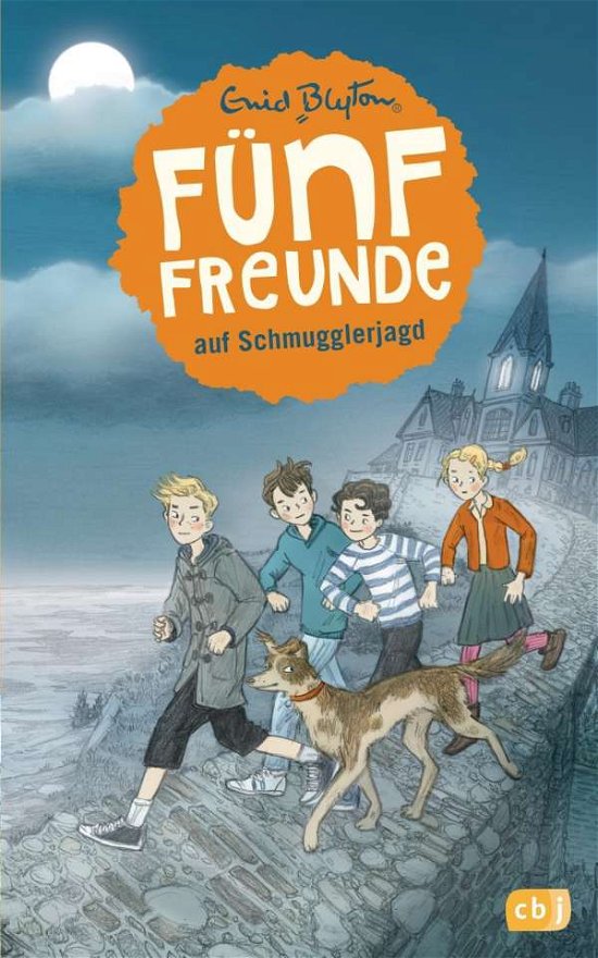 Cover for Blyton · Fünf Freunde auf Schmugglerjagd (Buch)