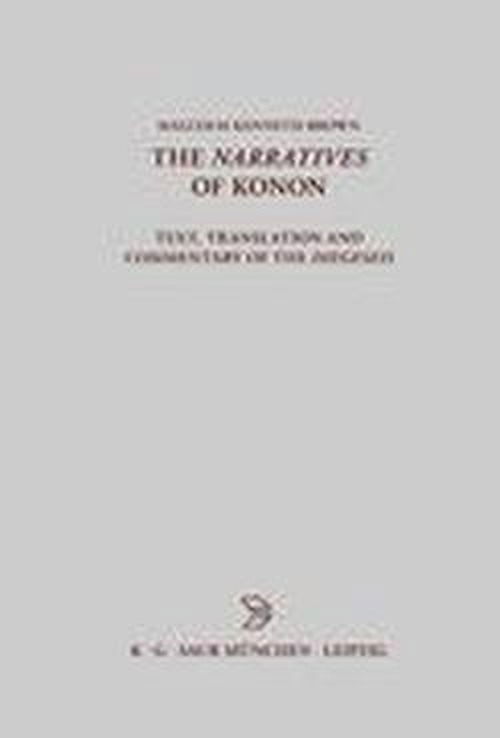 Cover for Brown · The Narratives of Konon (Book) (2002)