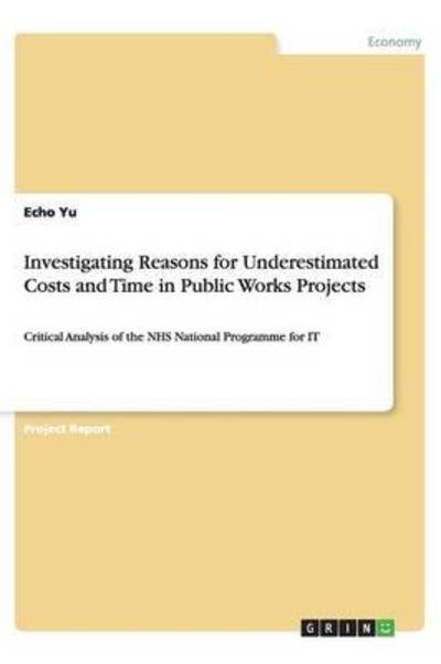Cover for Yu · Investigating Reasons for Underestim (Book) (2013)