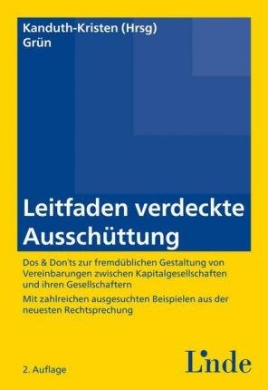 Leitfaden verdeckte Ausschüttung - Grün - Books -  - 9783707331127 - 