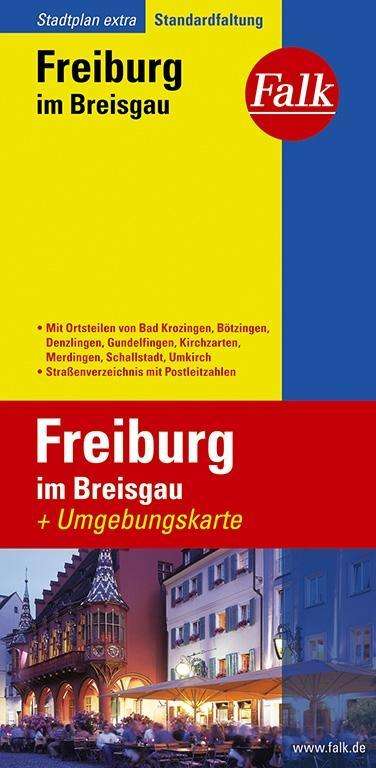 Cover for Mair-Dumont · Freiburg / Breisgau, Falk Extra 1:20 000 (Book) (2012)