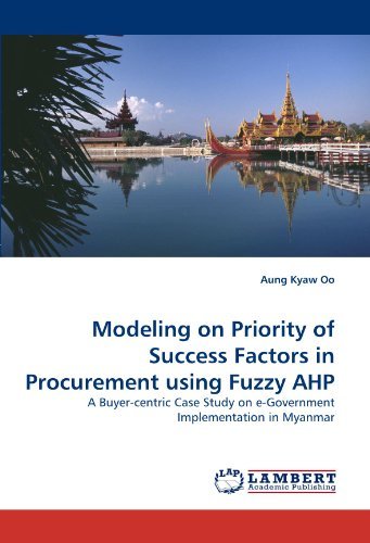 Cover for Aung Kyaw Oo · Modeling on Priority of Success Factors in Procurement Using Fuzzy Ahp: a Buyer-centric Case Study on E-government Implementation in Myanmar (Pocketbok) (2010)