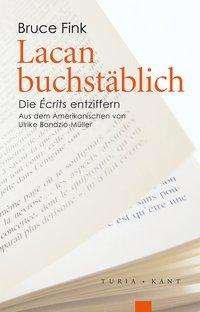 Cover for Fink · Lacan buchstäblich (Book)