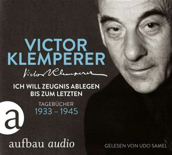 Cover for Klemperer · Ich will Zeugnis ablegen,CD (Bog)