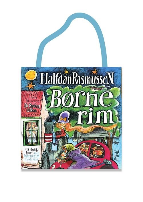 Cover for Halfdan Rasmussen; Ib Spang Olsen · Min egen kuffert: Børnerim - kuffert (Bound Book) [1e uitgave] (2022)