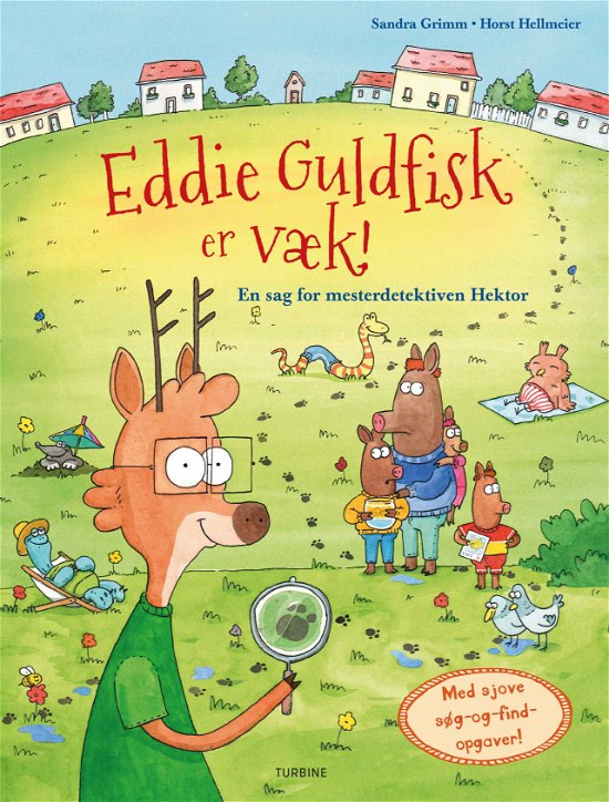Cover for Sandra Grimm · Eddie Guldfisk er væk! En sag for mesterdetektiven Hektor (Hardcover Book) [1. Painos] (2019)