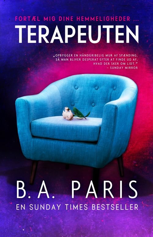 Cover for B.A. Paris · Terapeuten (Sewn Spine Book) [1. Painos] (2021)