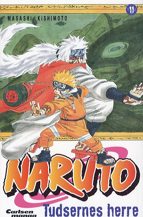 Cover for Masashi Kishimoto · Naruto Carlsen manga, 11: Naruto 11: Tudsernes herre (Hæftet bog) [1. udgave] (2007)