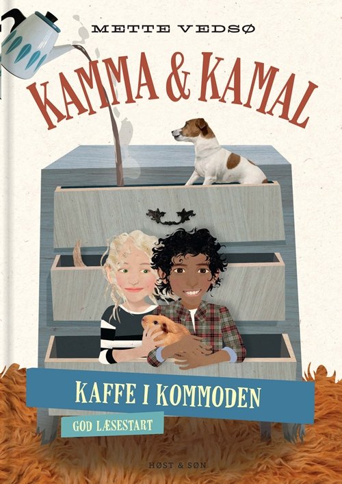Cover for Mette Vedsø · Kamma &amp; Kamal: Kamma &amp; Kamal. Kaffe i kommoden (Bound Book) [2. Painos] (2018)