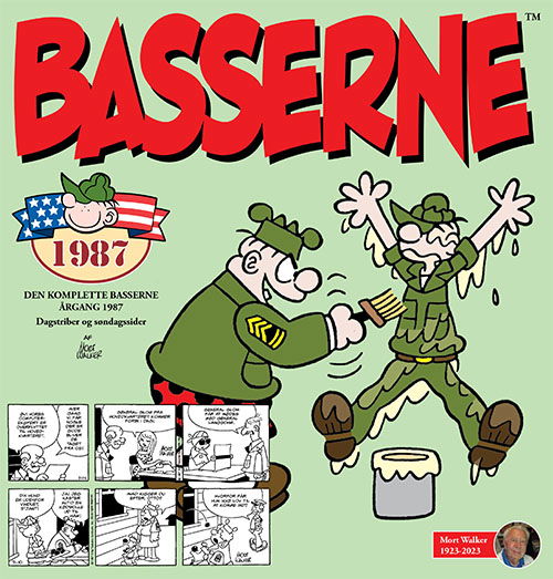 Cover for Mort Walker · Basserne: Basserne 1987 (Hæftet bog) [1. udgave] (2023)