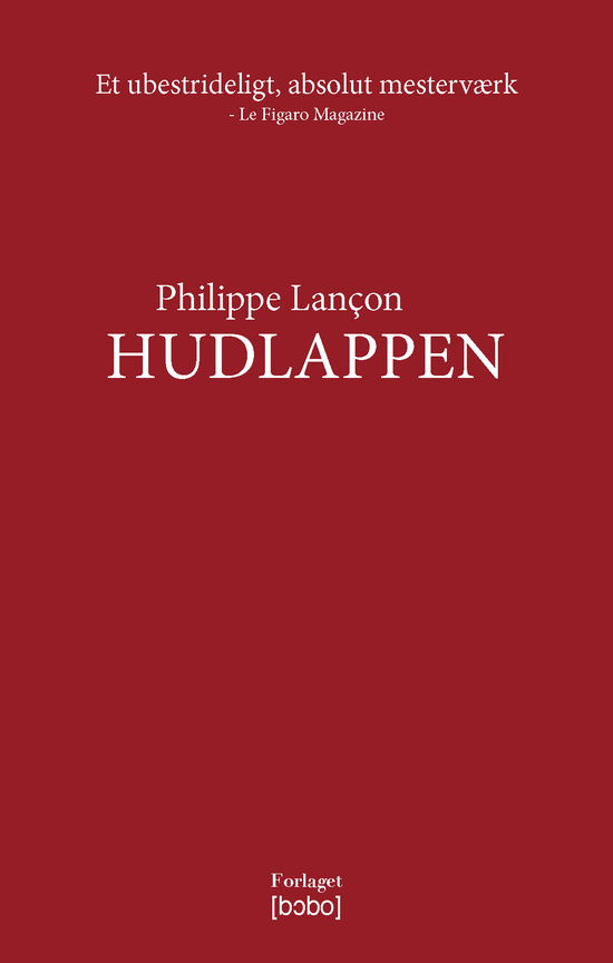 Cover for Philippe Lançon · Hudlappen (Sewn Spine Book) [1st edition] (2021)