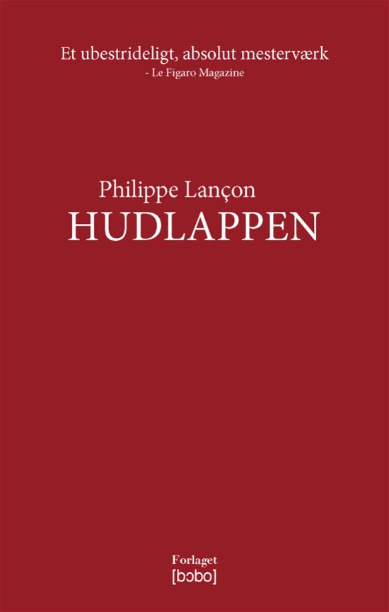 Cover for Philippe Lançon · Hudlappen (Sewn Spine Book) [1th edição] (2021)