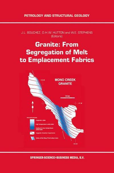 Cover for J -l Bouchez · Granite: from Segregation to Melt to Emplacement Fabrics - Petrology and Structural Geology (Paperback Bog) [1st Ed. Softcover of Orig. Ed. 1997 edition] (2010)