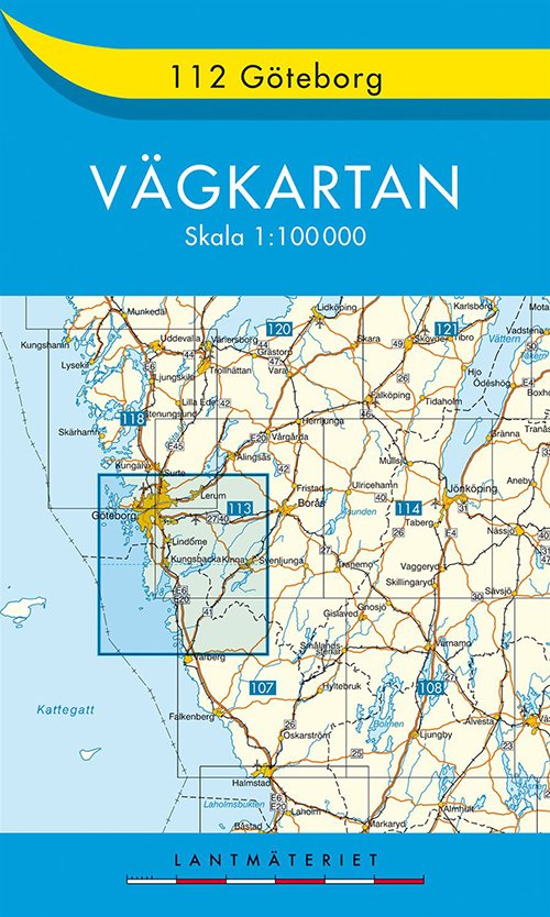 Cover for Kartförlaget · Vägkartan: Göteborg  1:100.000 (Hardcover bog) (2010)