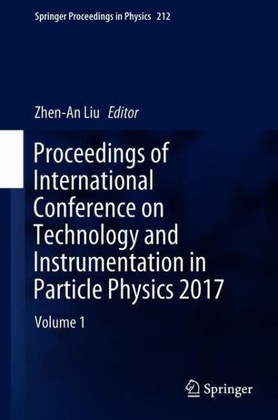 Cover for Proceedings of International Conference on Technology and Instrumentation in Par (Book) [1st ed. 2018 edition] (2018)