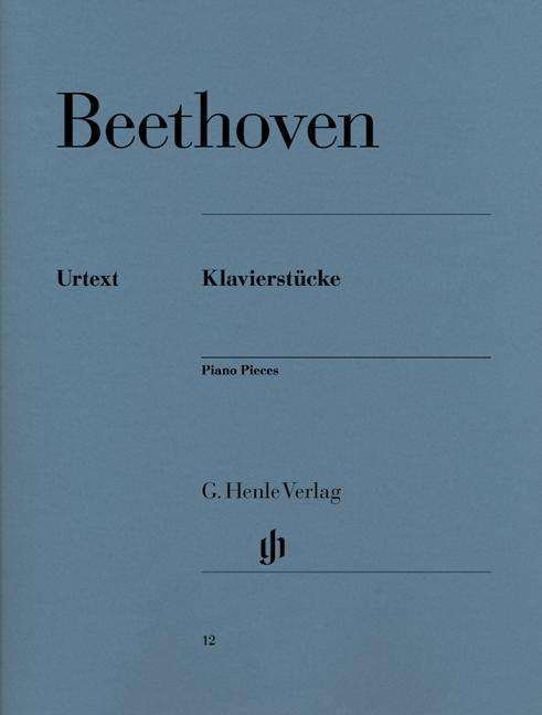 Cover for L. Beethoven · Klavierstücke HN12 (Book) (2018)