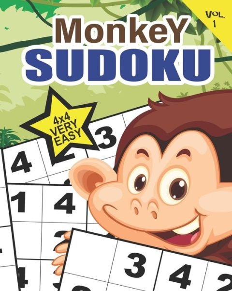 Cover for Lake Cottage Press · Monkey Sudoku Very Easy Vol. 1 (Pocketbok) (2020)