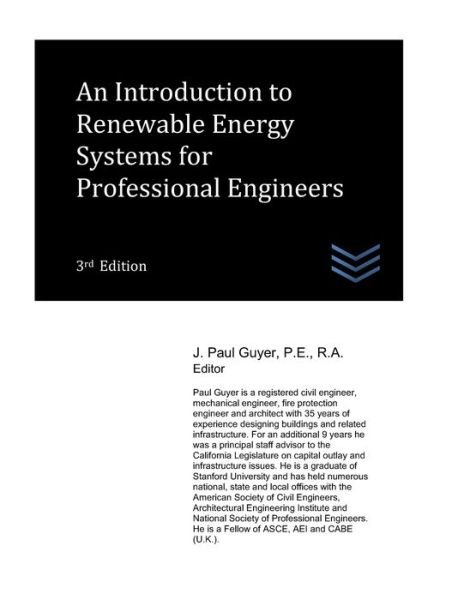 Cover for J Paul Guyer · An Introduction to Renewable Energy Systems for Professional Engineers (Pocketbok) (2021)