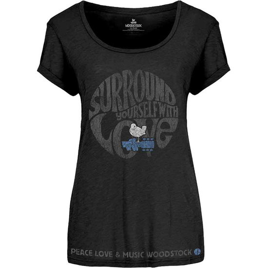 Cover for Woodstock · Woodstock Ladies T-Shirt: Surround Yourself (T-shirt)