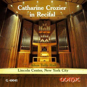 Catharine Crozier in Recital - Catharine Crozier - Musik - Gothic - 0000334904128 - 25 april 2011