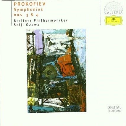 Cover for Seiji Ozawa · Prokofiev:Symphonies Nr.3&amp;4 (CD)