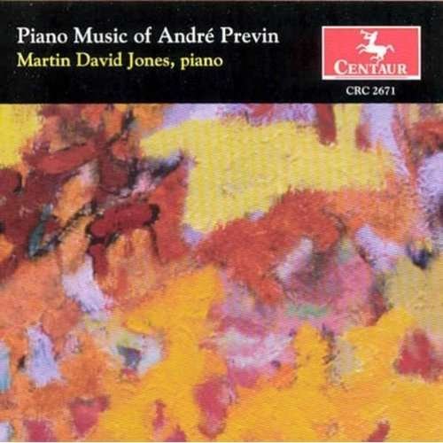 Piano Music - Previn / Jones - Musiikki - Centaur - 0044747267128 - tiistai 27. heinäkuuta 2004