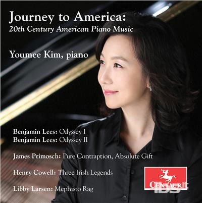 Cover for Cowell / Larsen / Lees / Kim · Journey to America: 20th Century American (CD) (2017)