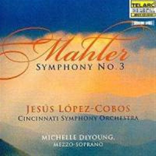 SYMPHONY No.3 - Lopez-cobos, Jesus, Cincinnati Symphony Orchestra, Mahler, Gustav - Music - Telarc Classical - 0089408048128 - May 13, 1999