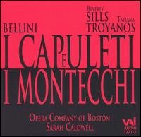 I Capuleti E I Montecchi - Bellini / Sills / Troyanos / Caldwell - Musiikki - VAI - 0089948122128 - tiistai 13. heinäkuuta 2004