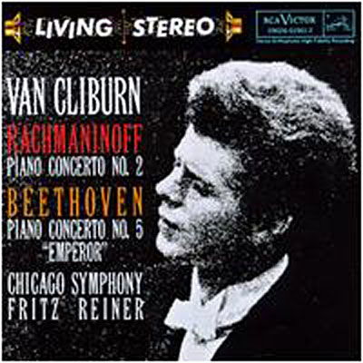 Cover for Cliburn,van / Rachmaninoff / Beethoven / Cso · Piano Concerto 2 / Piano Concerto 5 Emperor (CD) (1994)