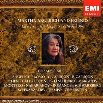 Cover for Argerich Martha · Live from the Lugano Festival (CD) (2010)