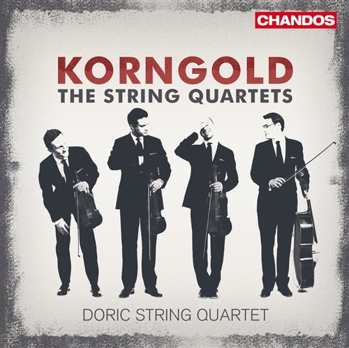 String Quartets No.1-3 - E.W. Korngold - Musik - CHANDOS - 0095115161128 - 6. september 2010