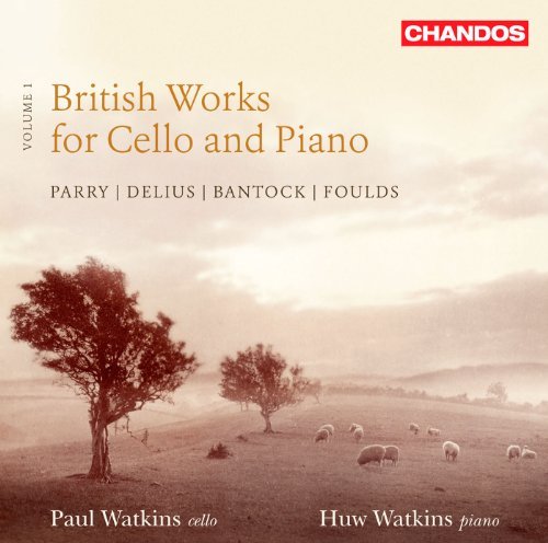 Cover for Parry / Watkins,p. / Watkins,h. · British Works for Cello &amp; Piano 1 (CD) (2012)