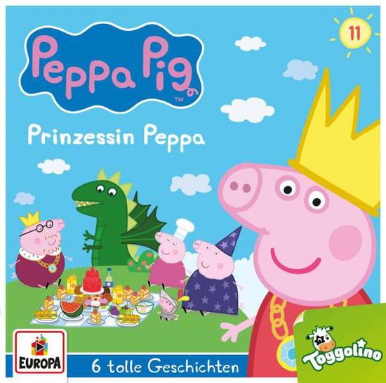 Cover for Peppa Pig Hörspiele · 011/prinzessin Peppa (Und 5 Weitere Geschichten) (CD) (2020)