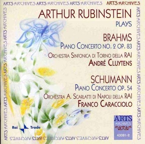 Cover for Rubinstein Artur / Cluytens / Caracciolo · Italien 1962 Og 1964 Arts Music Klassisk (CD) (2009)