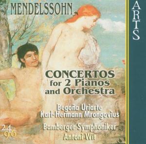 Concertos For 2 Pianos & Orchestra Arts Music Klassisk - Uriarte / Mrongovius / Bamberger S / Wit - Musique - DAN - 0600554762128 - 2000