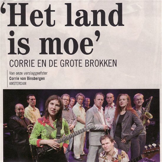 Cover for Van Binsbergen / Various · Het Land is Moe (CD) (2005)