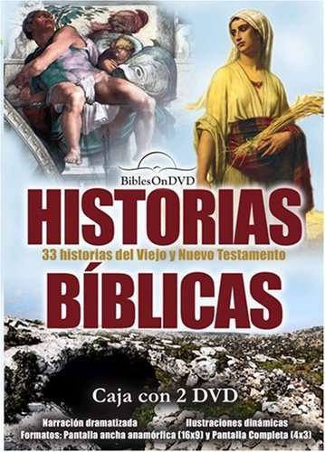 Cover for Historias Biblicas · 33 Historias Del Viejo Y Nuevo Testamento (DVD) (2015)