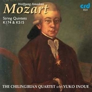 Cover for Mozart / Chilingirian Quartet · String Quintets K174 &amp; K515 (CD) (2009)