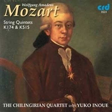 String Quintets K174 & K515 - Mozart / Chilingirian Quartet - Musik - CRD - 0708093352128 - 1. maj 2009
