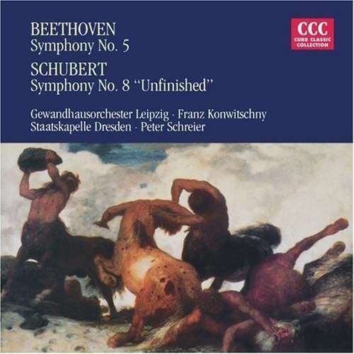 Cover for Beethoven / Schubert / Schreier / Konwitschny · Symphony 5-Beethoven / Schubert / Schreier / Konwi (CD) (1995)