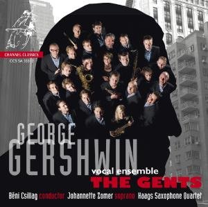 Cover for Gents &amp; Johannette Zomer · Gershwin (CD) (2012)