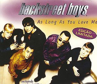 Cover for Backstreet Boys · Backstreet Boys-as Long As You Love Me -cds- (CD)