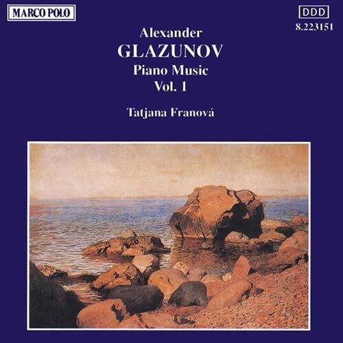 Piano Music 1 - Glazunov / Franova - Music - MP4 - 0730099315128 - July 14, 1994